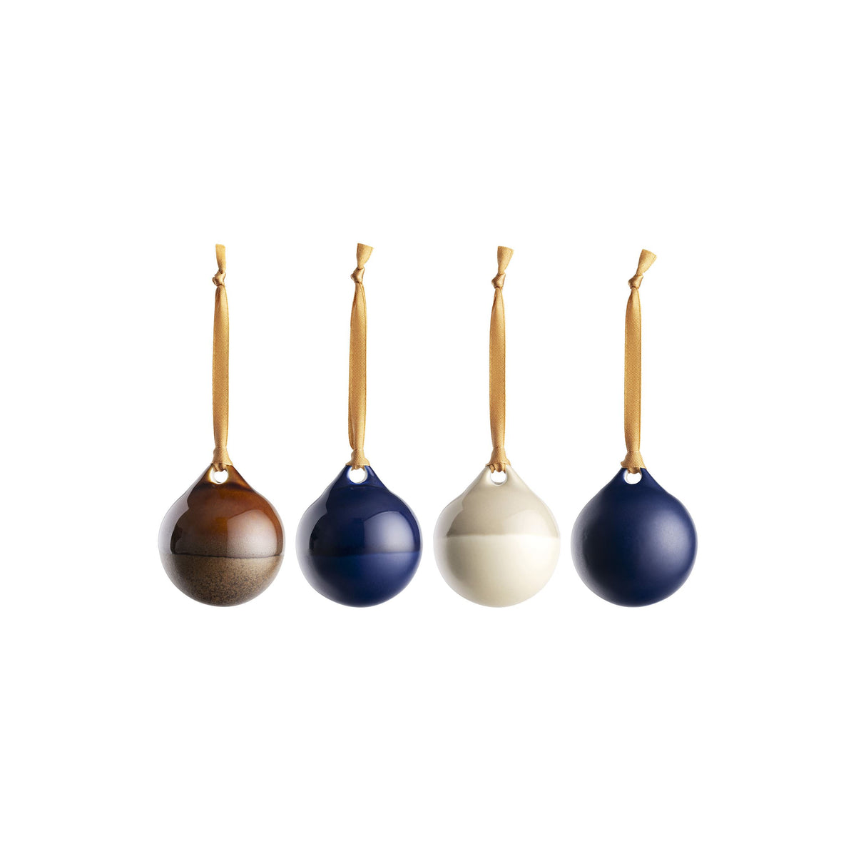 Kirnu baubles 50mm set 4pcs bluemix