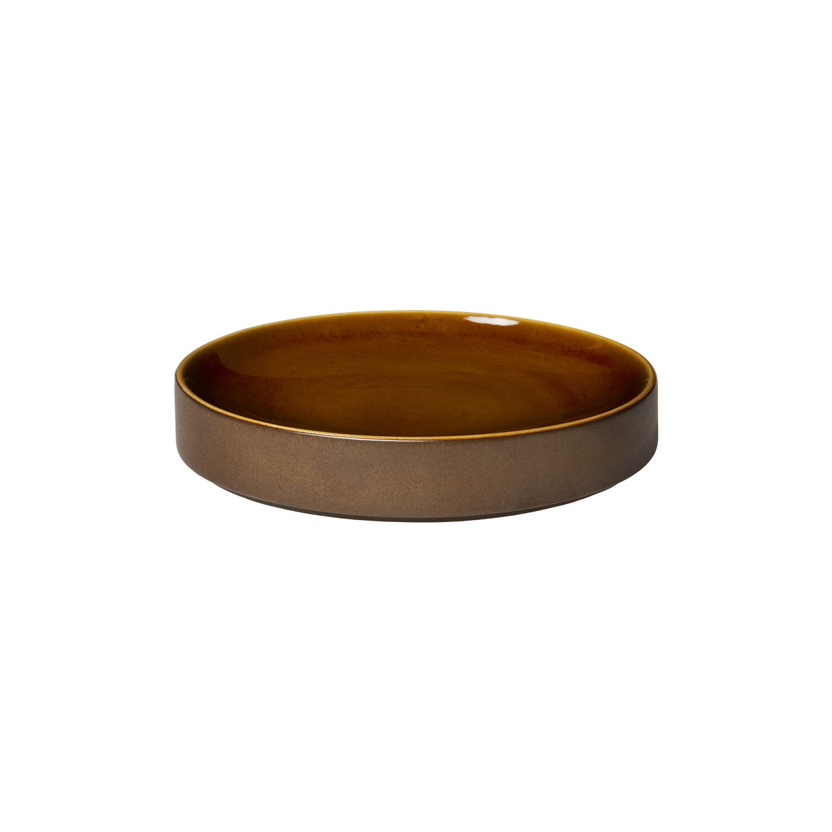 Kirnu decorative tray 20cm brown