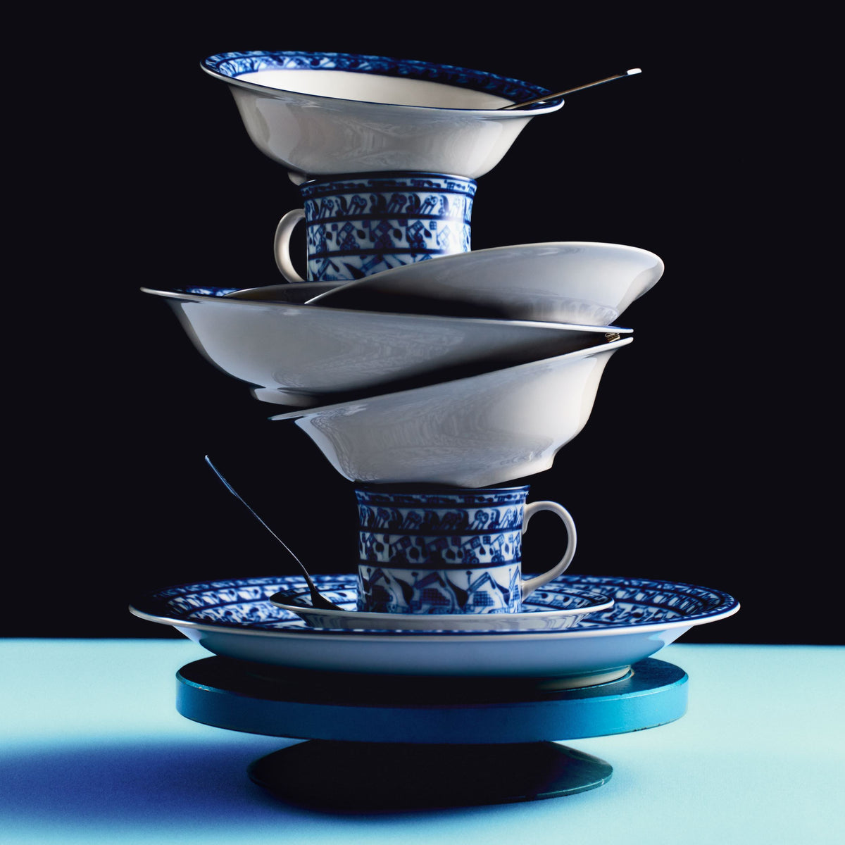 Cobolti tallrik djup 21cm - Cobolti plate deep 21cm