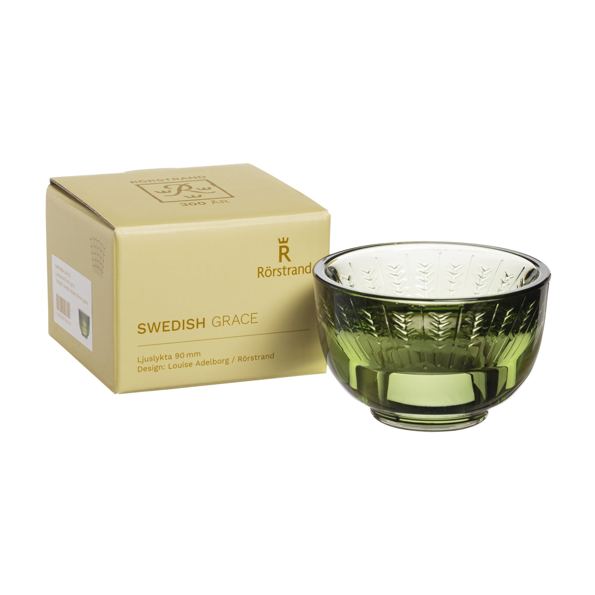 SWGR tealight candle holder 90mm green