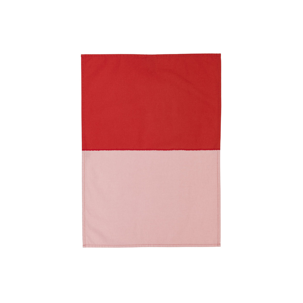 Vuokko kitchen towel 50x70cm 2-väri pink-red - Vuokko k.twll 50x70 2-väri pink-red GOTS