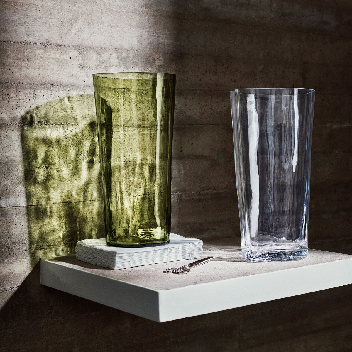 Alvar Aalto Collection vase 400mm Finnish sand - Aalto vase 400mm Finnish sand wm limited