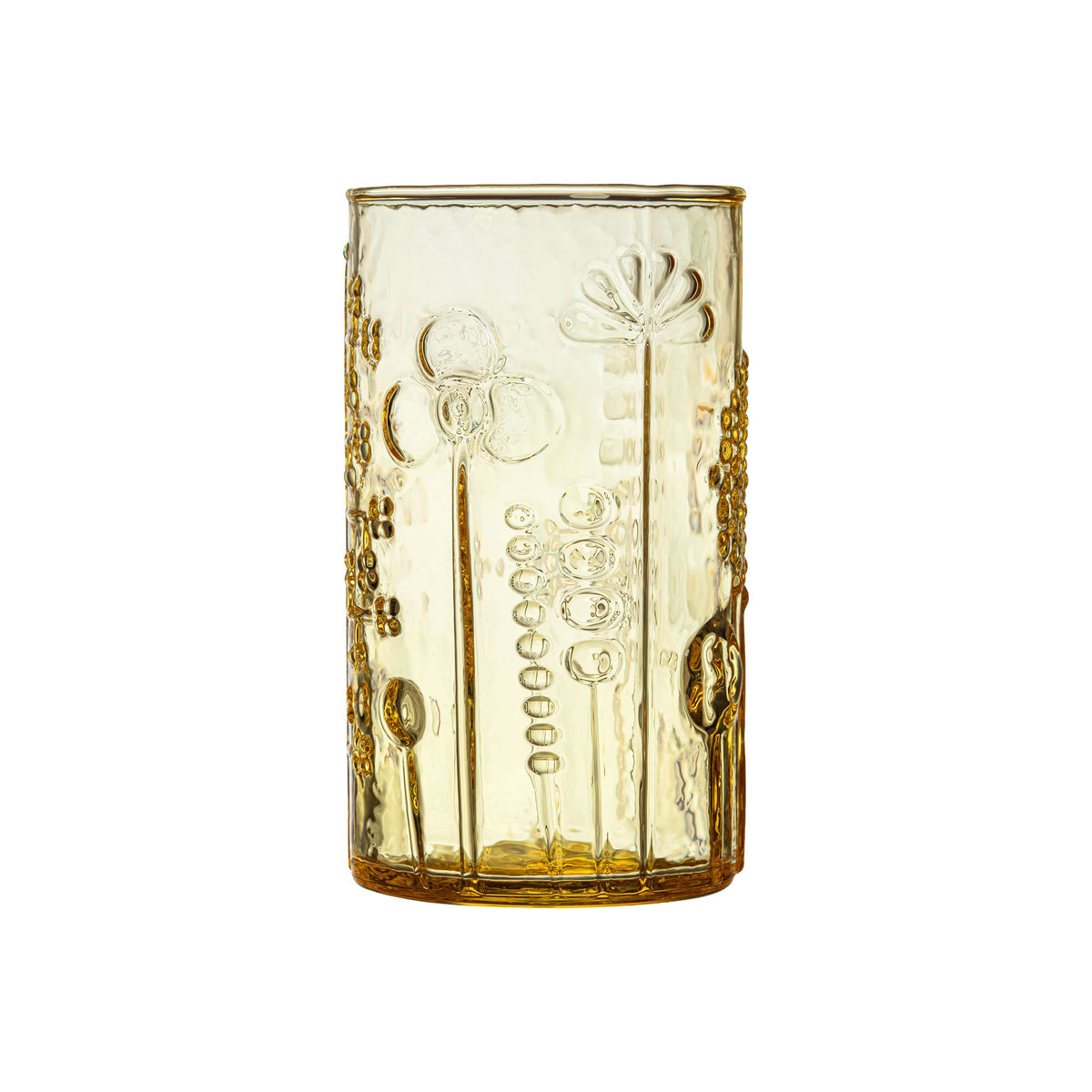 Flora tumbler 23cl lemon 2pc